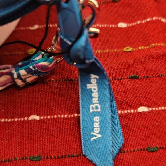 Vera Bradley wristlet- carribean blue w/swirls - Picture 3 of 4